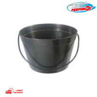 Balde Plastico Negro PVC