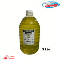Detergente Aguazul Limón 3 Litros
